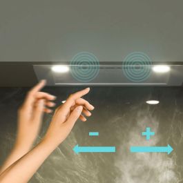 Campana Convencional Cecotec Bolero Flux IT 525500 Acero 550 m3/h