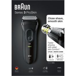 Máquina de Afeitar Braun 3020 Black Máquina de Afeitar Braun 3020 Black