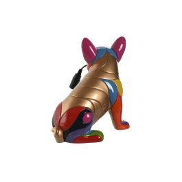 DKD Home Decor Lámpara Sobremesa Moderno Multicolor Perro 17.5 x 28 x 28.5 cm