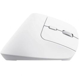 Ratón Ergonómico Inalámbrico por Bluetooth Trust Bayo+/ Batería Recargable/ Hasta 2400 DPI/ Blanco Ratón Ergonómico Inalámbrico por Bluetooth Trust Bayo+/ Batería Recargable/ Hasta 2400 DPI/ Blanco