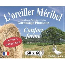 DODO Set de 2 Almohadas MERIBEL Plumettes 60x60cm DODO Set de 2 Almohadas MERIBEL Plumettes 60x60cm