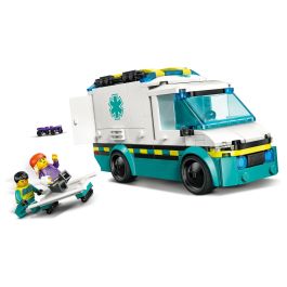 LEGO 60451 Ambulancia de Emergencias, Juego Construcción, 184 Piezas, 5+ Años
