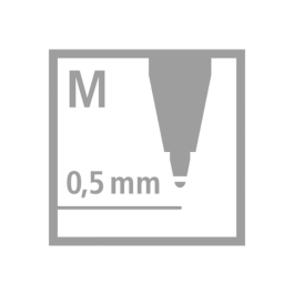 Stabilo Pointball Bolígrafo Retráctil, Punta 0.5 mm, Tinta Azul, 79% Plástico Reciclado