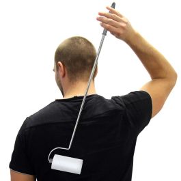 Je cherche une Idee Rodillo Pelusa Telescópico Adhesivo Extensible Hasta 61 cm para Ropa y Mobiliario