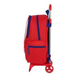 Mochila Escolar con Ruedas 905 Atlético Madrid Neptuno Mochila Escolar con Ruedas 905 Atlético Madrid Neptuno