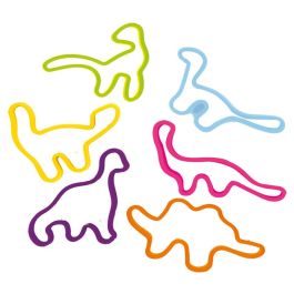 Jeux 2 momes Juego de 6 Pulseras Elásticas Formas Variadas de Silicona