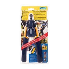 Rapid RAP4051661037214 Alicates para remachar RP100 MULTI, compatibles con Aluminio y Acero Inoxidable, en Blíster