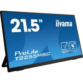Iiyama T2255MSC-B1 Monitor Táctil 22" IPS Full HD, 10 Puntos Táctiles, HDMI, USB, DisplayPort, VESA 100x100