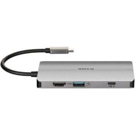 D-Link DUB-M810 Docking Station Hub USB-C con HDMI 4K, Gigabit Ethernet, Lector SD/microSD, 3x USB 3.0 y USB-C Power Delivery 100W Gris D-Link DUB-M810 Docking Station Hub USB-C con HDMI 4K, Gigabit Ethernet, Lector SD/microSD, 3x USB 3.0 y USB-C Power Delivery 100W Gris