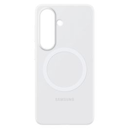 Samsung EF-ES942CWEGWW - Funda Silicone Magnet Case Galaxy S26 Blanca - Compatible con MagSafe, Protección Antiamarilleamiento, Resistente a Golpes