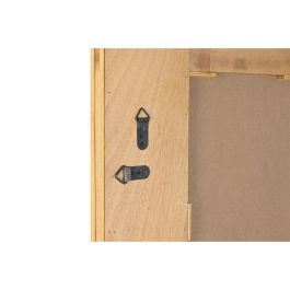 DKD Home Decor Espejo de Ratán Tropical Marrón Claro 180x100 cm - Montaje Vertical u Horizontal, Colección Suipt, Acabado Natural