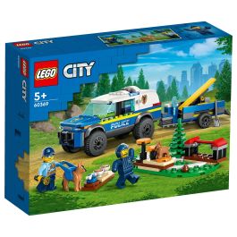 LEGO City Entrenamiento Móvil para Perros Policía, Juego Construcción 197 Piezas, Edad 5+
