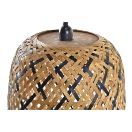 Lampara Techo Tropical DKD Home Decor Marron Negro 41 x 39 x 41 cm