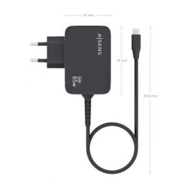 AISENS - CARGADOR GaN 65W PD3.0 1XUSB-C 1.8M, NEGRO AISENS - CARGADOR GaN 65W PD3.0 1XUSB-C 1.8M, NEGRO