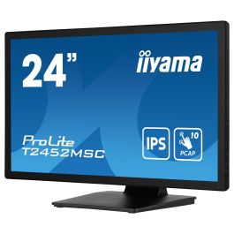 iiyama ProLite T2452MSC-B1 Monitor Táctil 24" FHD IPS 1920x1080 5ms HDMI DP USB-C Negro
