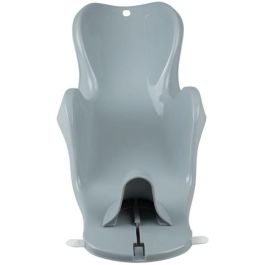 Thermobaby Asiento de Baño Ergonómico Daphne para Bebé con Sujeción Perfecta, Entrepierna Ajustable y Ventosas, Gris Charme