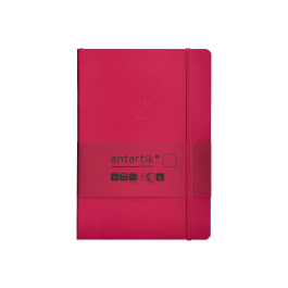 Antartik Notes Cuaderno A5 Tapa Blanda Hojas Lisas Burdeos 80 Hojas 80 gr FSC