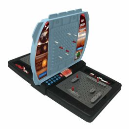 Lexibook Naval Battle Hablando, Juego de Mesa Electrónico para 1 o 2 Jugadores con 2 Niveles de Dificultad y 4 Idiomas (FR, DE, IT, NL)