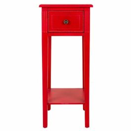 Mesa auxiliar Alexandra House Living Rojo 33 x 78 x 33 cm