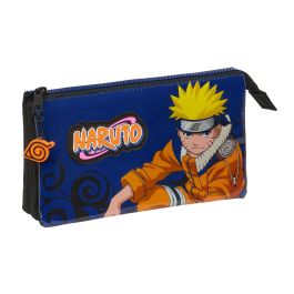 Portatodo Triple Naruto Ninja Azul Negro 22 x 12 x 3 cm Precio: 8.49999953. SKU: B16JF63MK6
