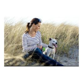 Flexi Neon Cinta Azul 5m 15kg Correa Reflective Perro