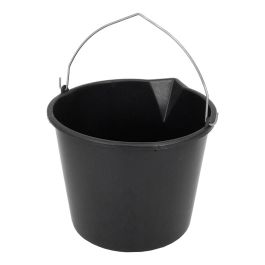 Cubo con asa color negro 12l Precio: 3.58999982. SKU: S7917005
