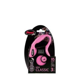 Correa para Perro Flexi NEW CLASSIC 3m Rosa Talla XS