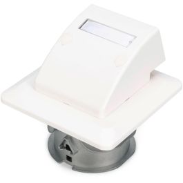 Digitus Toma Mural Fibra Óptica FTTH SC/LC Empotrada para Interior Blanco ABS IP20