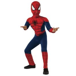 RUBIES Disfraz Spiderman Ultimate Premium infantil Talla L (147cm, 8-10 años) con cubrebotas y máscara Precio: 49.50000011. SKU: B1HQ7HHKNA