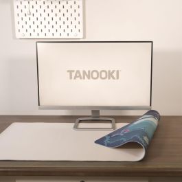 Alfombrilla de Ratón FR-TEC TANOOKI YUKI Verde Beige