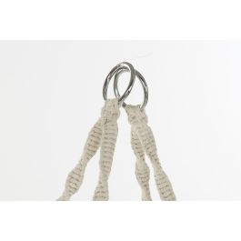 DKD Home Decor Silla Colgante para Terraza y Jardín, Crudo, 63 x 120 x 80 cm