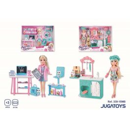 Zuru Muñeca Sparkle Veterinaria con Clínica o Pastelera con Cocina 26 cm - Modelos Surtidos, para +3 años