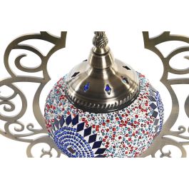 DKD Home Decor Lámpara Sobremesa Arabe Multicolor 15 x 42 x 20 cm (2 Unidades)