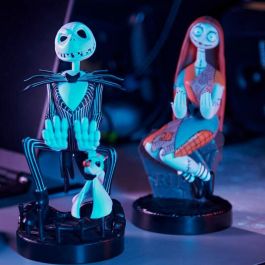 EXQUISITE GAMING Soporte Cable Guy Jack Skellington Pesadilla Antes de Navidad Disney 21cm para Mandos y Smartphones PS5 Xbox iPhone