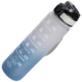Day Botella Motivacional 900 ml con Marcador de Tiempo y Pajita Integrada