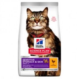 Hill's Alimento para Gatos Adultos con Estómago Sensible y Piel, Sabor Pollo, 1.5 kg Precio: 25.4999998. SKU: B12C2A83WF