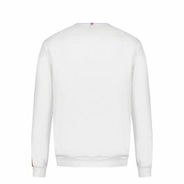 Sudadera sin Capucha Unisex Le coq sportif Tri Crew N°1 New Optical Blanco