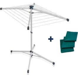 Leifheit 82500 Tendedero de Ropa LinoPop-Up Plegable Compacto 14m de Tendido Fácil Apertura con una Mano Ideal Balcones y Campamento 3.5 kg Precio: 86.49999963. SKU: B1G5JW9BVC