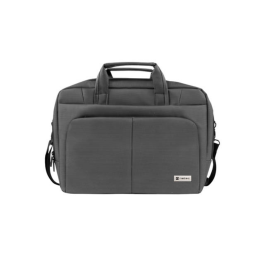 NATEC Gazelle Maletín para portátil de 39,6 cm (15.6"), Gris, 3 compartimentos, asa de transporte, tirante para hombro Precio: 27.95000054. SKU: B1H23M29MC
