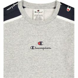 Sudadera sin Capucha Niño Champion Gris claro