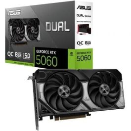 Asus DUAL-RTX5060-O8G Tarjeta Gráfica GeForce RTX 5060 OC 8GB GDDR7 PCIe 5.0 Dual Ventilador SFF-Ready HDMI DisplayPort Precio: 336.50000054. SKU: B15B4TEYQS