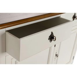 Buffet Tradicional DKD Home Decor Blanco Marron Oscuro 45 x 90 x 140 cm