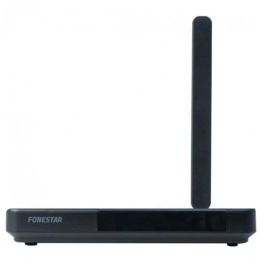 Fonestar Sistem Micrófono Inalámbrico Academy - 1 para Educación y Presentaciones con Tecnología UHF, Puntero Láser y Presentador de Diapositivas