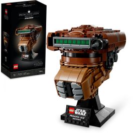 LEGO 75351 Casco Princesa Leia (Boushh) Star Wars, Set de Construcción, 670 piezas, Plástico, para Adultos