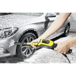 Karcher Hidrolimpiadora K5 Premium Power Control Flex Home, 160 Bar, Manguera Flex Antinudos, Control de Presión, Ideal Terrazas y Exteriores