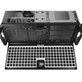 Chieftec UNC-409S-B-OP Estante 4U Negro para Rack ATX/Micro ATX con USB 3.2 y Soporte 2.5/3.5"