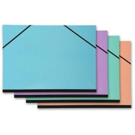 Carpeta De Dibujo Exacompta Aquarel Carton C/Gomas Y Solapas A3 Surtidas (4 Col.) 10 unidades Precio: 86.58999943. SKU: B1KMELEFY5