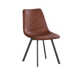 DKD Home Decor Silla Vintage Camel 52 x 85 x 48 cm (4 Unidades) Precio: 277.50000003. SKU: B12QQ8RL75