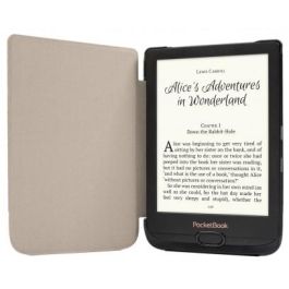 Pocketbook Funda Shell Series Negro para Basic 4, Basic Lux 4, Basic Lux 3, Basic Lux 2, Touch Lux 4, Touch Lux 5, Touch HD 3, Color