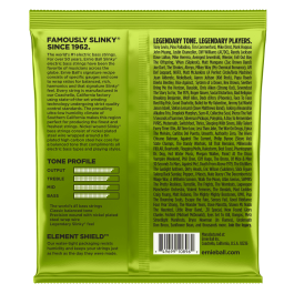 Ernie Ball Cuerdas Bajo Eléctrico Medium Scale Slinky de Níquel 45-105 para bajos de hasta 32.5"